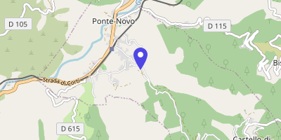 Carte OpenStreetMap — Castello-di-Rostino