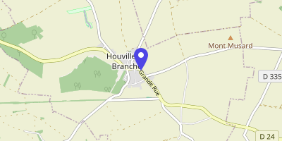 Carte OpenStreetMap — 19 Grande-rue, Houville-la-Branche