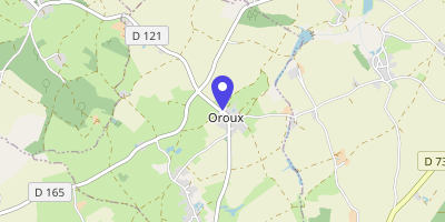 Carte OpenStreetMap — 8 route de la Ferrière, Oroux