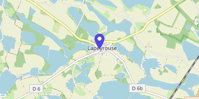 Carte OpenStreetMap — 17 rue de la Dombes, Lapeyrouse