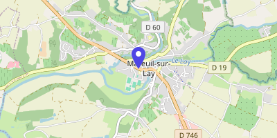 Carte OpenStreetMap — 17 rue Hervé-de-Mareuil, Mareuil-sur-Lay-Dissais