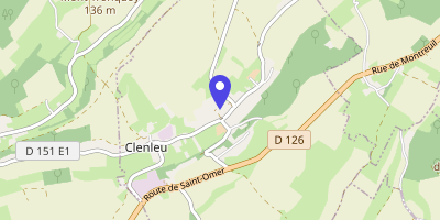 Carte OpenStreetMap — Rue de la Bimoise, Clenleu