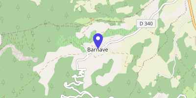 Carte OpenStreetMap — 14 rue de Chanteloube, Barnave