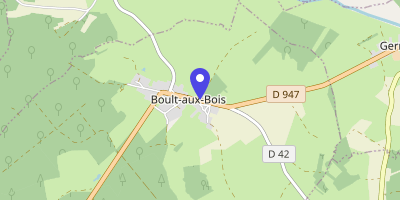 Carte OpenStreetMap — 5 rue de la Cadetière, Boult-aux-Bois