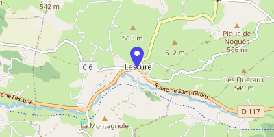 Carte OpenStreetMap — 30 chemin de Saint-Jean, Lescure
