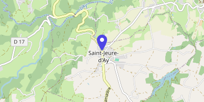 Carte OpenStreetMap — 95 route d'Annonay, Saint-Jeure-d'Ay