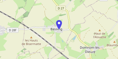 Carte OpenStreetMap — 6 rue du Château, Bassing