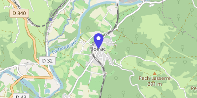 Carte OpenStreetMap — Le Bourg, Floirac