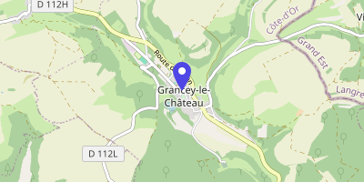Carte OpenStreetMap — 1 place des Halles, Grancey-le-Château-Neuvelle