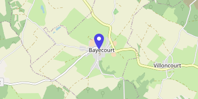 Carte OpenStreetMap — 121 rue d'Alsace, Bayecourt
