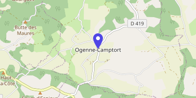 Carte OpenStreetMap — 29 route de la Mairie, Ogenne-Camptort