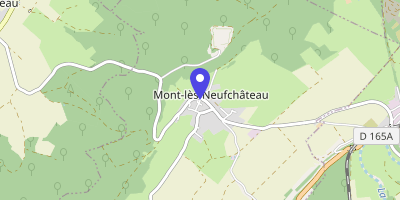Carte OpenStreetMap — 9 place de l'Église, Mont-lès-Neufchâteau