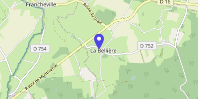 Carte OpenStreetMap — Le Bourg, La Bellière