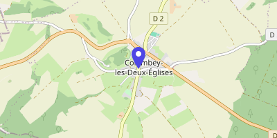 Carte OpenStreetMap — 68 rue du Général-de-Gaulle, Colombey-les-Deux-Églises