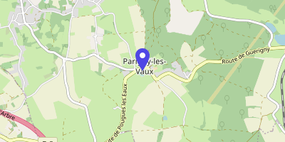 Carte OpenStreetMap — Place de la Mairie, Parigny-les-Vaux