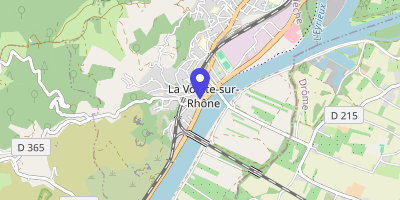 Carte OpenStreetMap — 9 rue Rampon, La Voulte-sur-Rhône