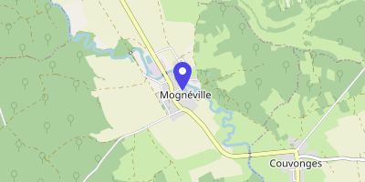 Carte OpenStreetMap — 6 rue de l'Église, Mognéville