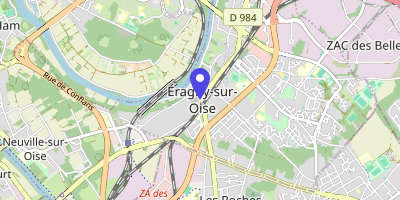 Carte OpenStreetMap — Place Louis-Don-Marino, Éragny-sur-Oise