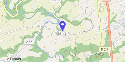 Carte OpenStreetMap — 3 rue du Temple, Lanleff