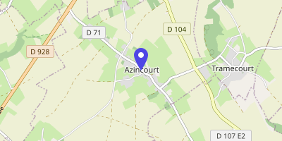 Carte OpenStreetMap — 22 rue Charles-VI, Azincourt