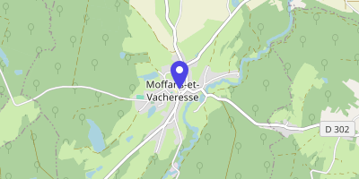 Carte OpenStreetMap — 6 rue de la Corne, Moffans-et-Vacheresse