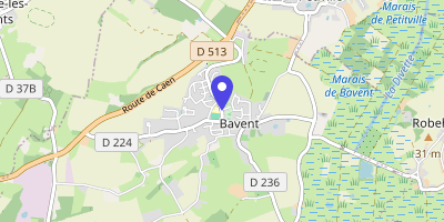 Carte OpenStreetMap — Rue de la Petite-Justice, Bavent