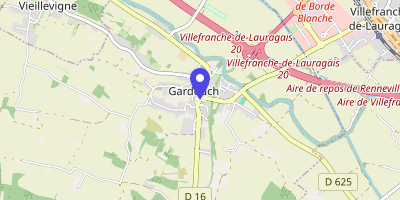 Carte OpenStreetMap — 34 rue de la République, Gardouch