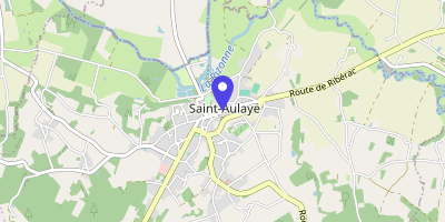 Carte OpenStreetMap — 9 rue du Docteur-Lacroix, Saint-Aulaye-Puymangou