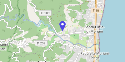 Carte OpenStreetMap — Santa-Lucia-di-Moriani