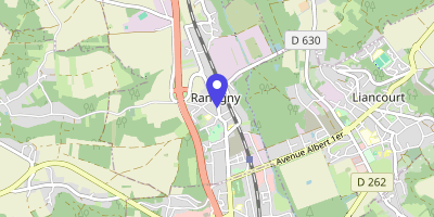 Carte OpenStreetMap — 13 rue Anatole-France, Rantigny