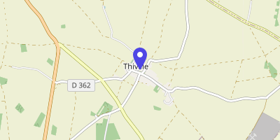 Carte OpenStreetMap — Place de l'Église, Thiville
