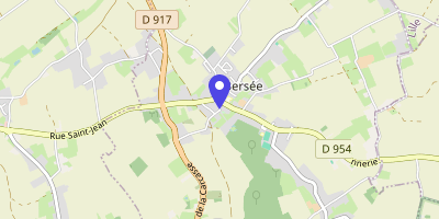 Carte OpenStreetMap — 17 place du Maréchal-Alexander, Bersée