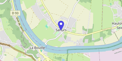 Carte OpenStreetMap — Place Maurice-Alexandre, Sahurs