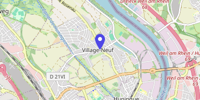 Carte OpenStreetMap — 81 rue du Général-de-Gaulle, Village-Neuf