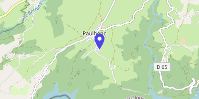 Carte OpenStreetMap — Le Bourg, Paulhenc