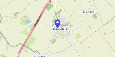 Carte OpenStreetMap — 99 chemin de l'Anglaise, Bonningues-lès-Calais