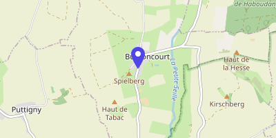 Carte OpenStreetMap — 3 route de Hampont, Burlioncourt