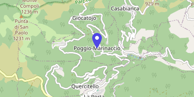 Carte OpenStreetMap — Hameau de Poggio, Poggio-Marinaccio