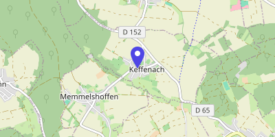 Carte OpenStreetMap — 20 rue Principale, Keffenach