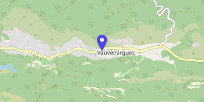 Carte OpenStreetMap — 12 boulevard du Moraliste, Vauvenargues