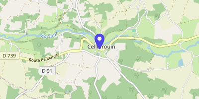 Carte OpenStreetMap — 23 route de Mansle, Cellefrouin
