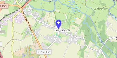 Carte OpenStreetMap — 9 rue Maurice-Ravel, Les Gonds