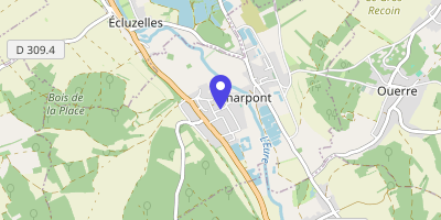 Carte OpenStreetMap — 5 rue du Vieux-Moulin, Charpont