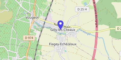 Carte OpenStreetMap — 2 avenue Recteur-Marcel-Bouchard, Gilly-lès-Cîteaux