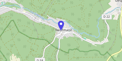 Carte OpenStreetMap — 48 rue Jean-Jaurès, Neufmanil