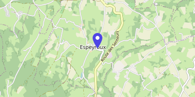 Carte OpenStreetMap — 1 place du 19 mars 1962, Espeyroux