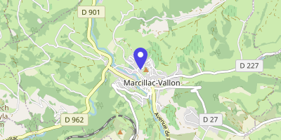 Carte OpenStreetMap — Marcillac-Vallon