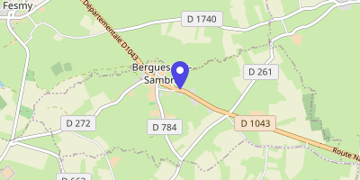 Carte OpenStreetMap — Place du Général-de-Gaulle, Boué