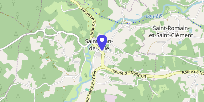 Carte OpenStreetMap — 5 rue de la Mairie, Saint-Jean-de-Côle