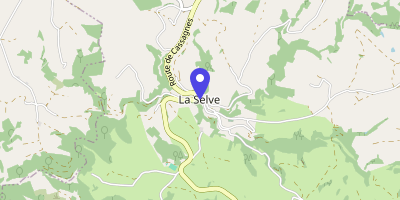 Carte OpenStreetMap — 40 place du Clauzou, La Selve
